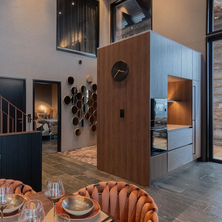 Turnkey custom furniture project in Premium Home Entryway Custom Cabinetry by RPGroup